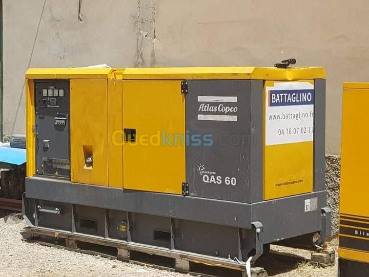 GROUPE ELECTROGENE ATLAS COPCO 60KVA