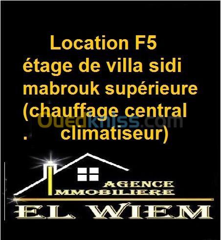 Location Niveau De Villa F5 Constantine Constantine