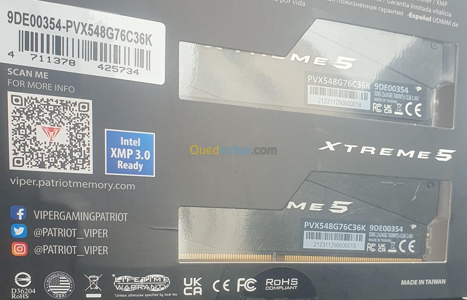 Viper patriot extrem 5 ram ddr5