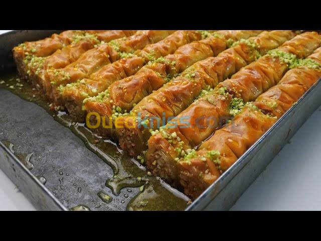 Gateaux Traditionelle specialite baklawa 