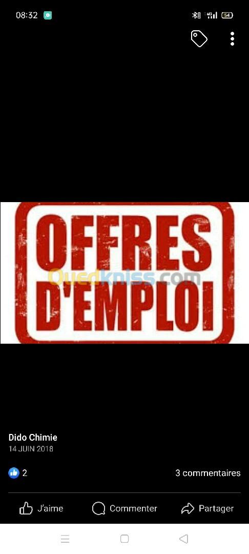 Offre d'emploi 