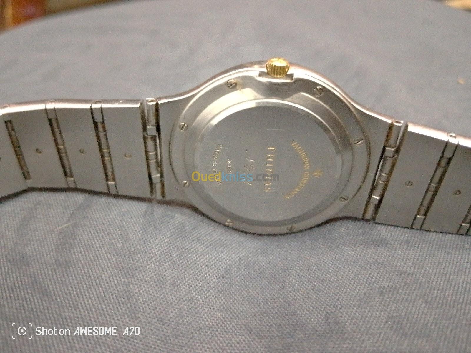 Montre vacheron Constantin Quartz or acier 