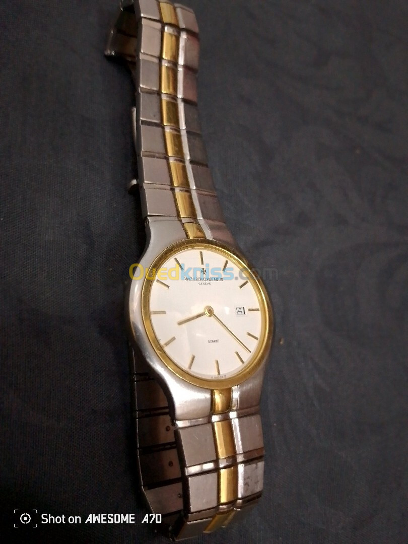 Montre vacheron Constantin Quartz or acier 