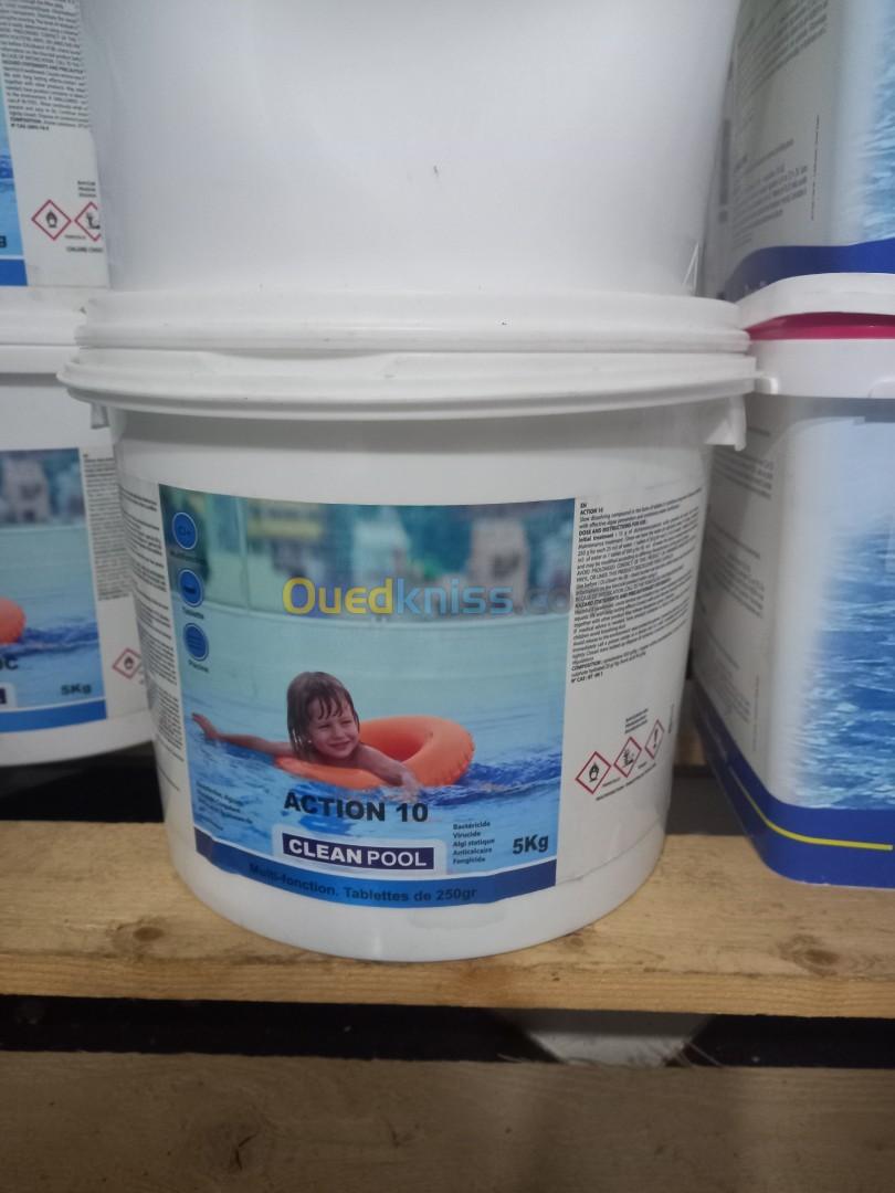 Les produits de piscine