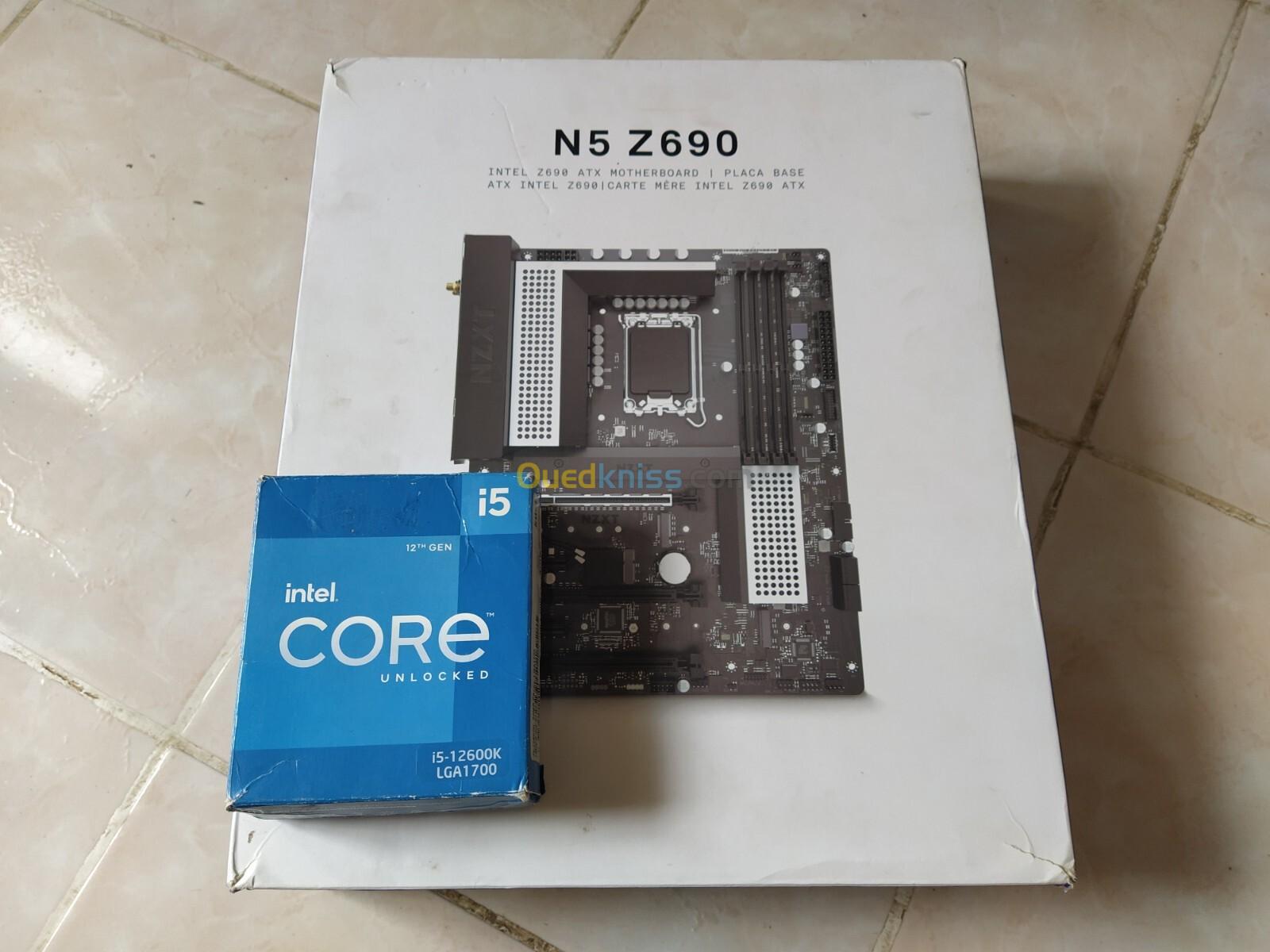 i5-12600K + Z690 D4