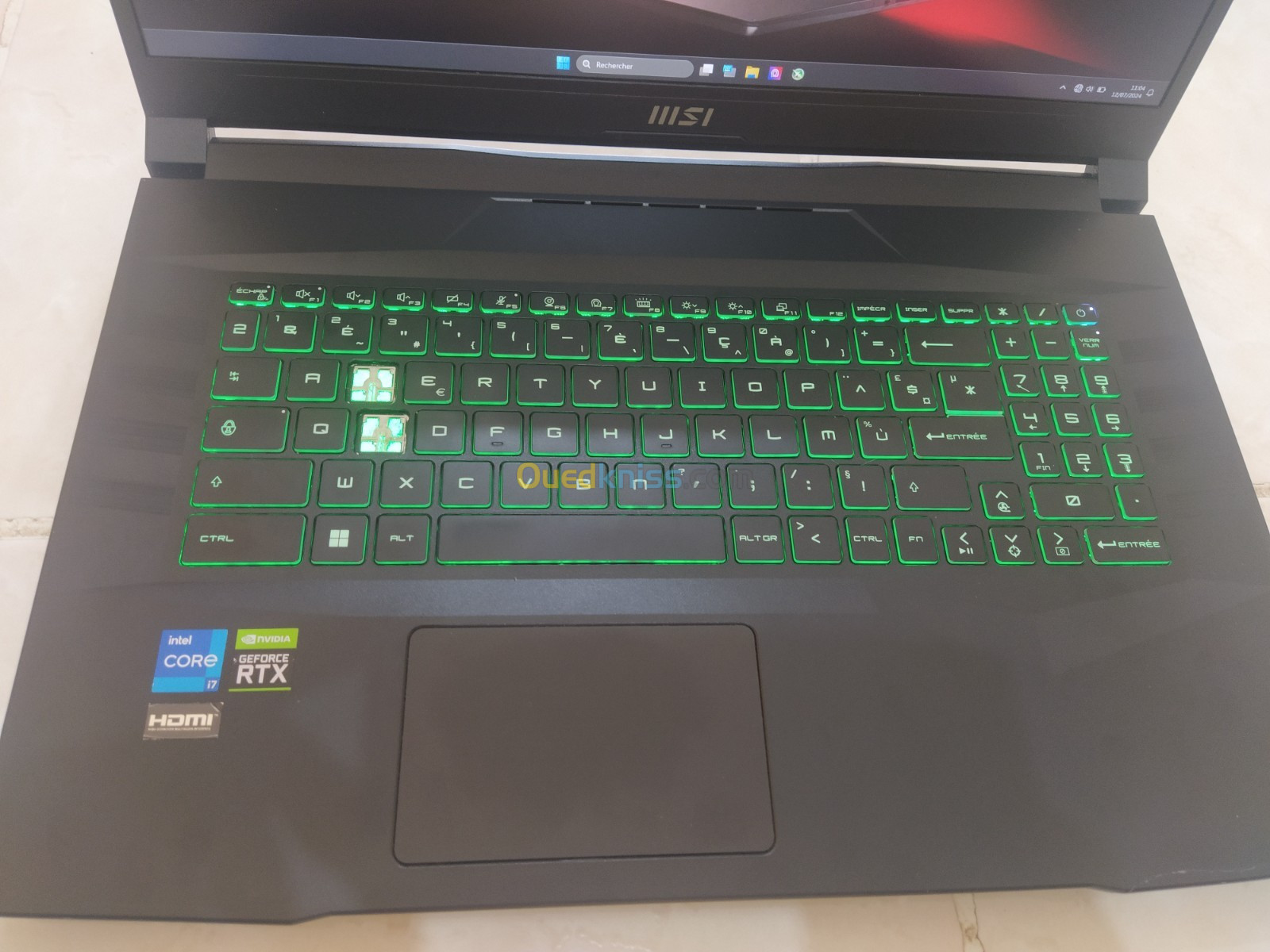 Laptop MSI Katana .. i7-12700H + RTX 3060