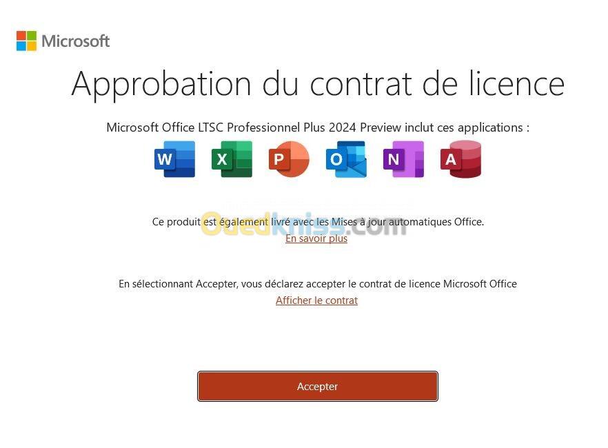 Microsoft Office 2024 Pro Plus LTSC 50, 500,5000 users