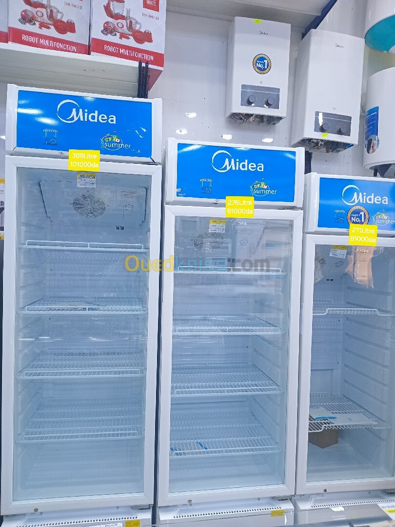 Midea Réfrigérateur Présentoir 211/276/309Litre 