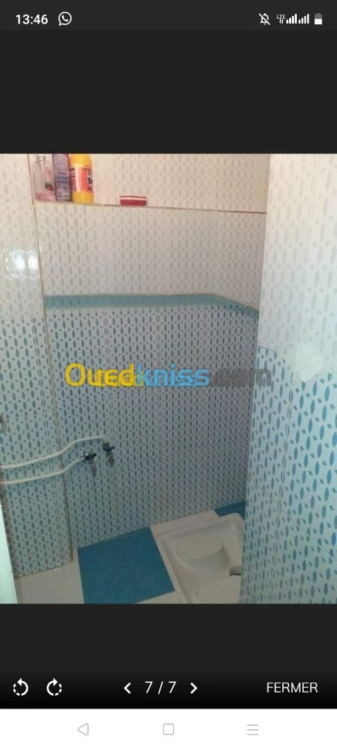 Location Appartement F3 Mostaganem Sidi ali