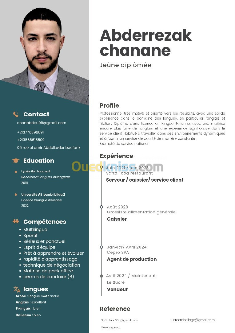 Personel translator / Agent administratif / chargé d'assistance / english speaker 