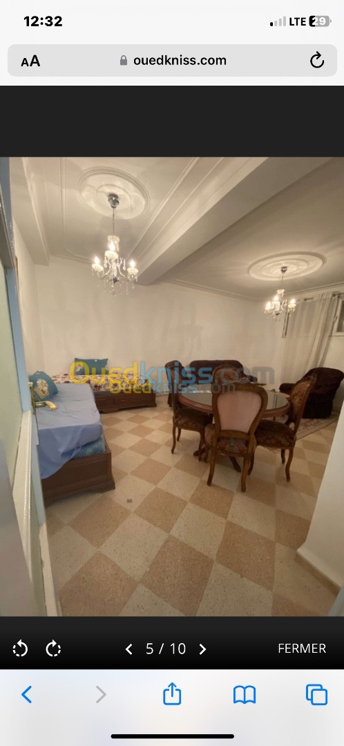 Vente Appartement F3 Alger El achour