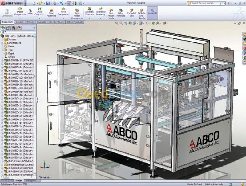 Étude et conception avec solidworks