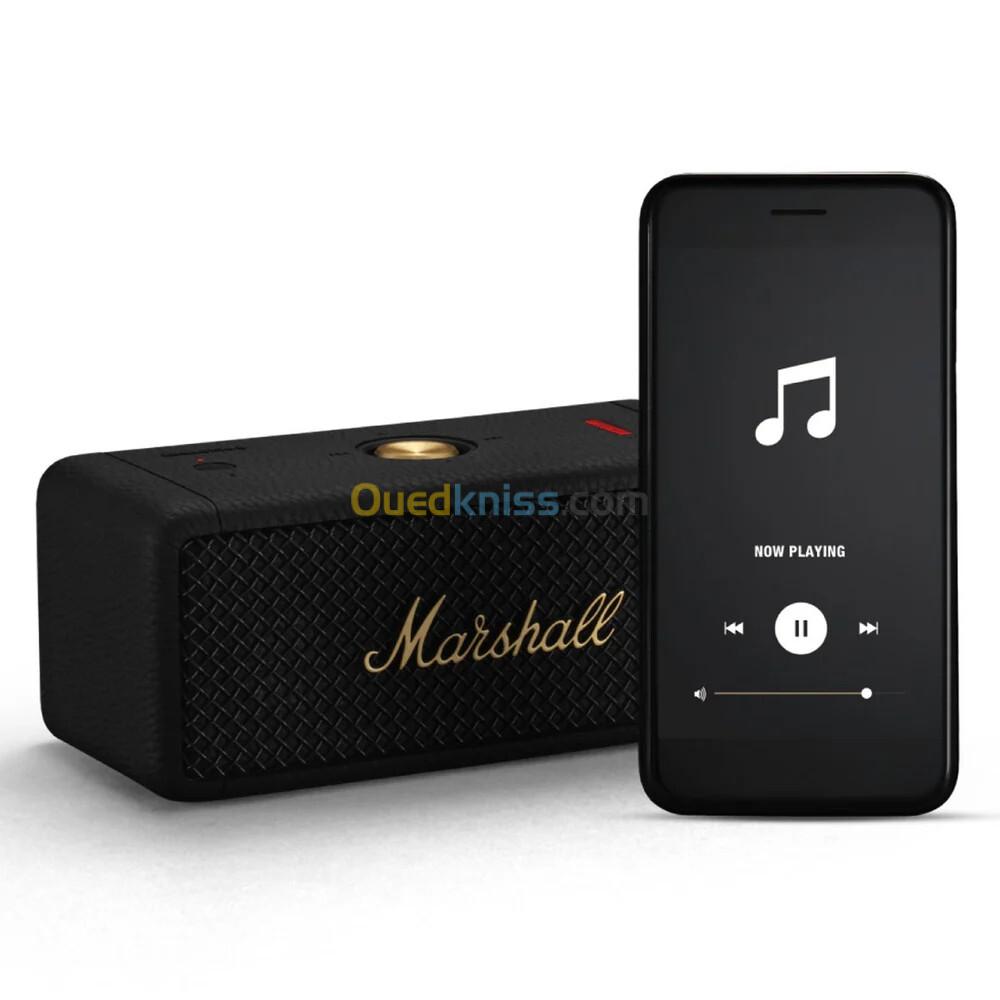 MARSHALL EMBERTON II - BLUETOOTH SPEAKER - ÉTANCHE - 30H BATTERY LIFE - 20 WATTS - BLACK - UK