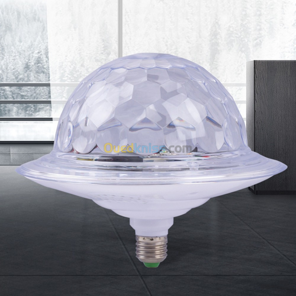 Lampe Magique en Cristal UFO Musique Bluetooth LED 