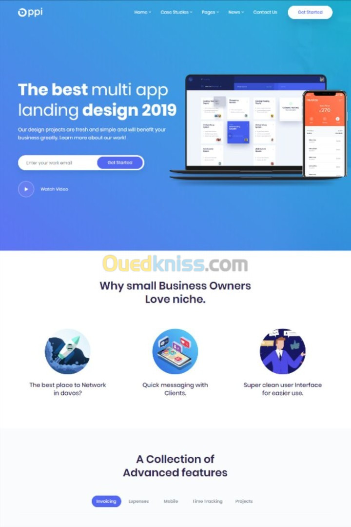  تصميم وتطوير صفحات الهبوط | Landing pages