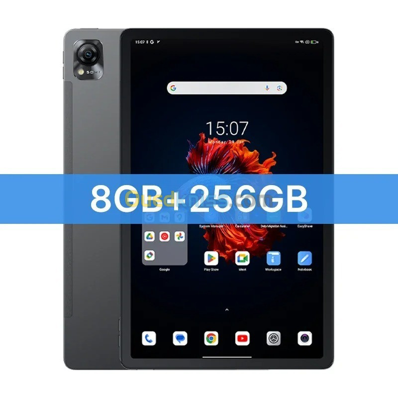 Blackview Blackview MEGA 1 - Tablette 11.5 pouces 2.4K 120Hz 8 Go Ram 256 Go Rom 8800mAh