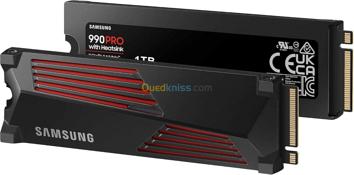 Samsung 990 Pro - + dissipateur M.2 1To