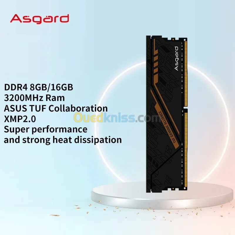 Asgard TUF Series DDR4 RAM PC 32GB (16GB X 2) 3200MHz