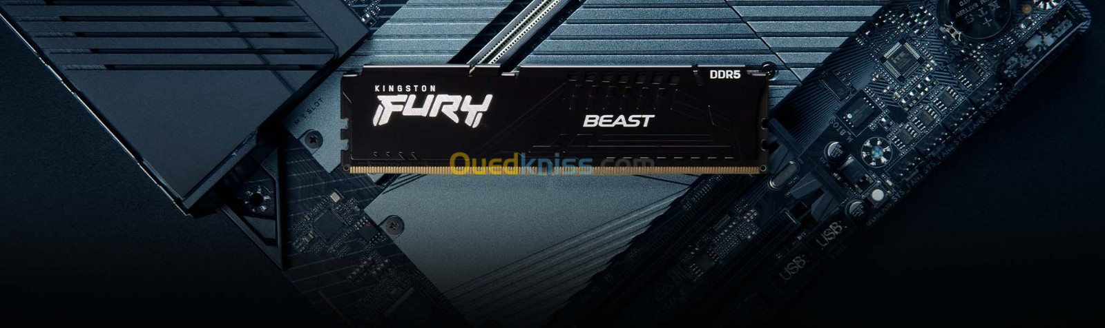 Mémoire Kingston FURY Beast DDR5 16GB 5600 MHz