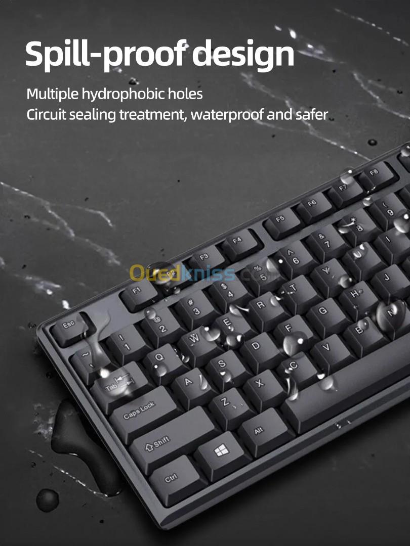 Ensemble clavier et souris filaire Lenovo MK11