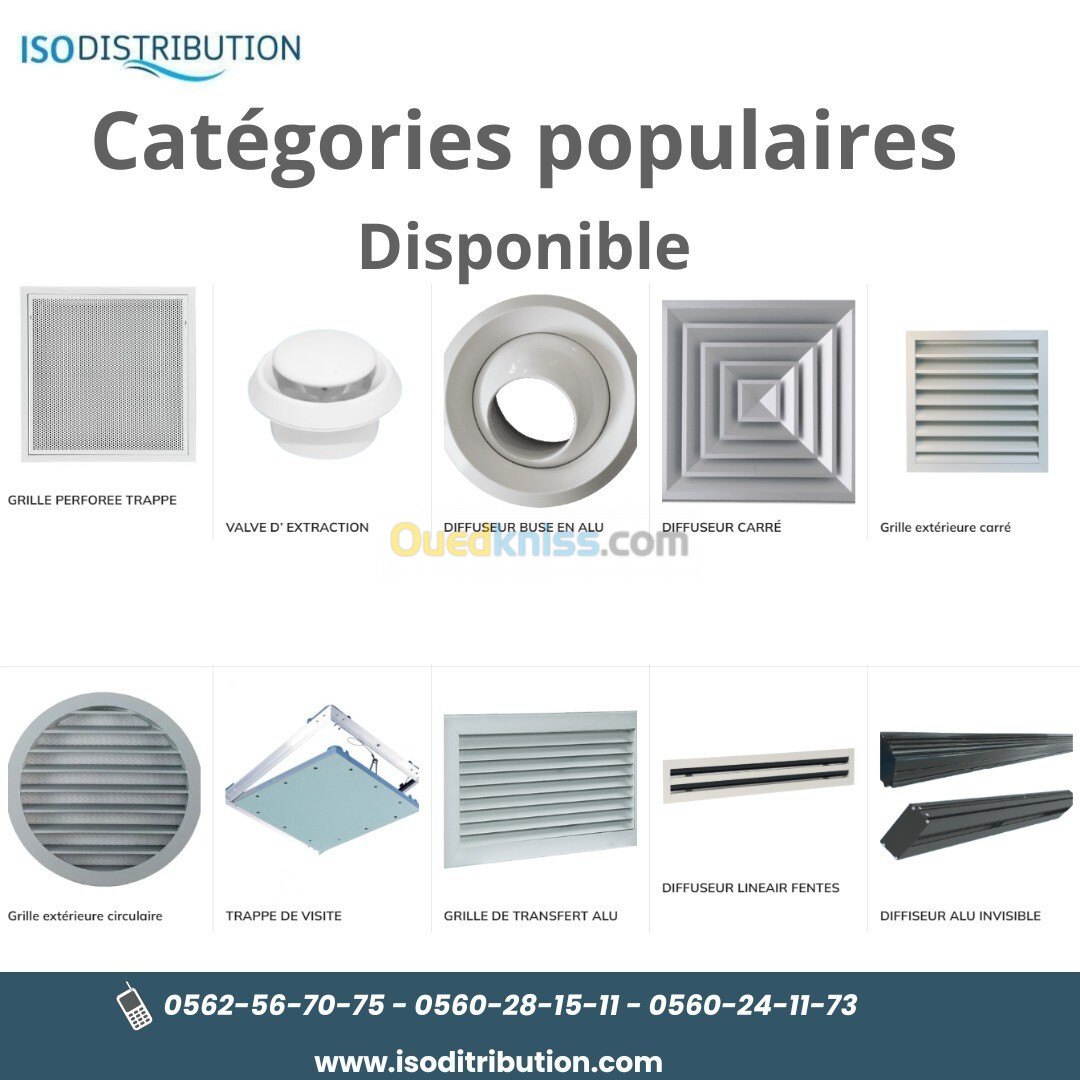 Iso distribution Constantine 