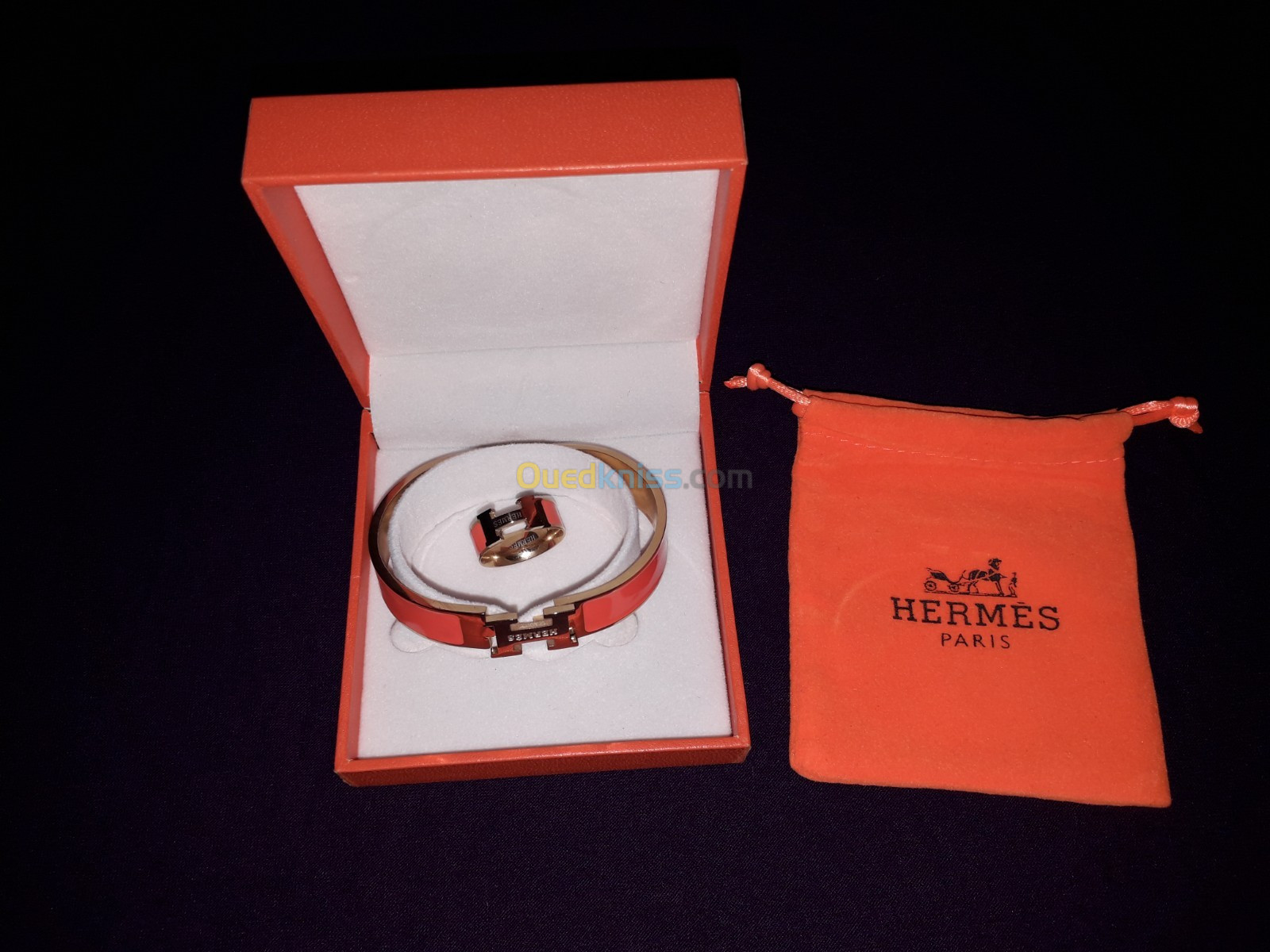 Bracelet + Bague " Hermès "