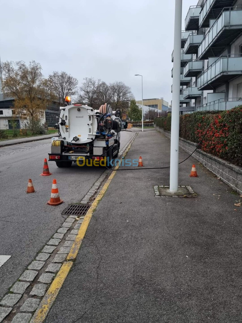 service nettoyage Débouchage canalisation 