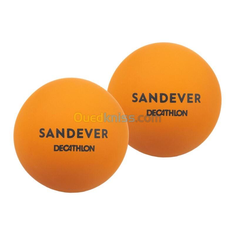 Balle de Beach Tennis BTB 100 X2 ORANGE