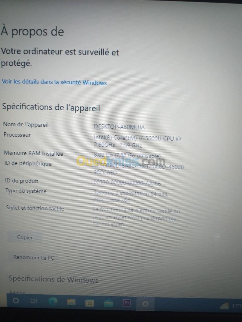 Laptop dell E5450