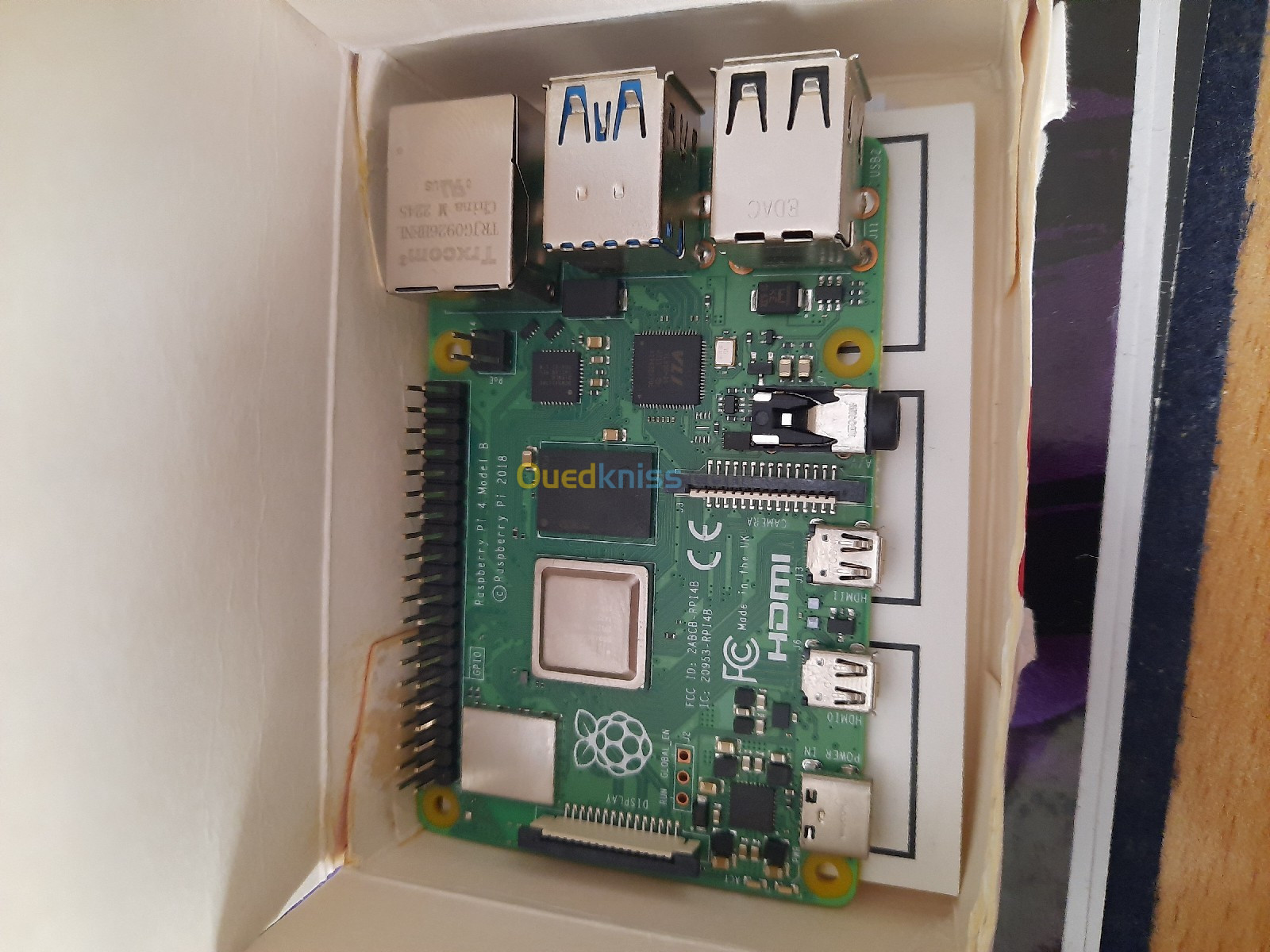 Raspberry Pi 4 B (4 Go de RAM)