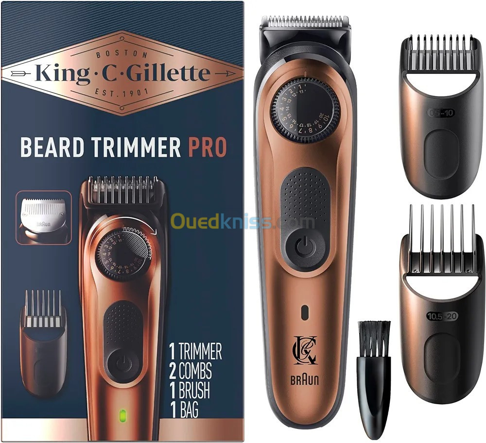 tondeuse king c gillette beard trimmer pro