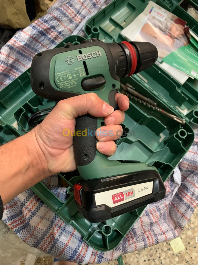 Viceuse perceuse bosch original sans fil advanced drill 18 v