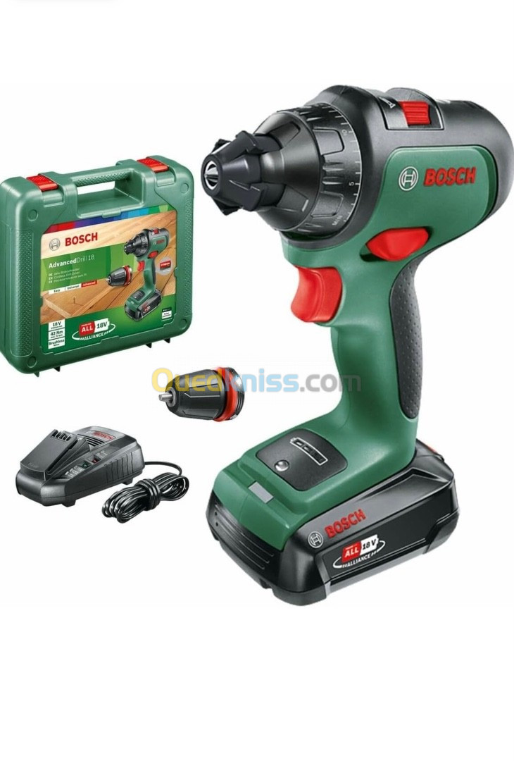 Viceuse perceuse bosch original sans fil advanced drill 18 v