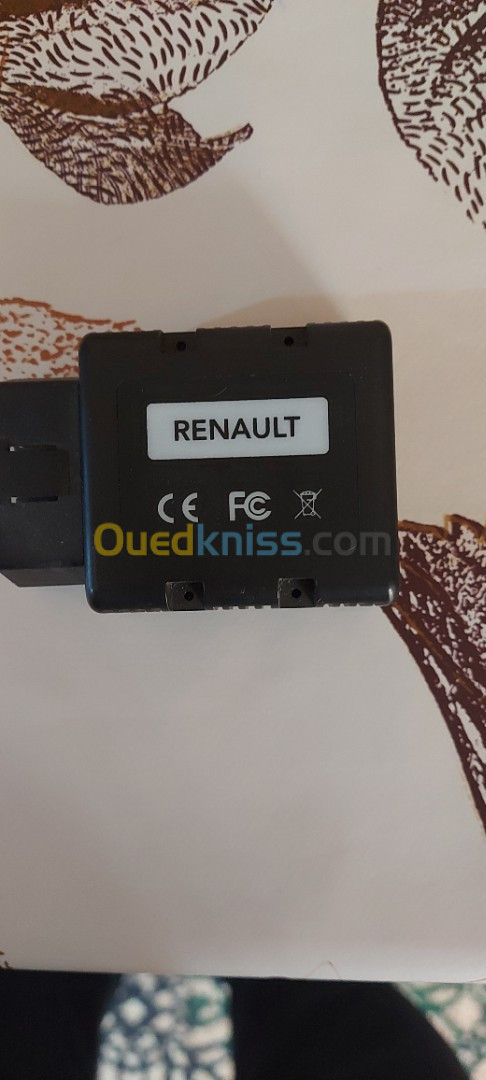 renault com bleutooth avec logiciel superscan