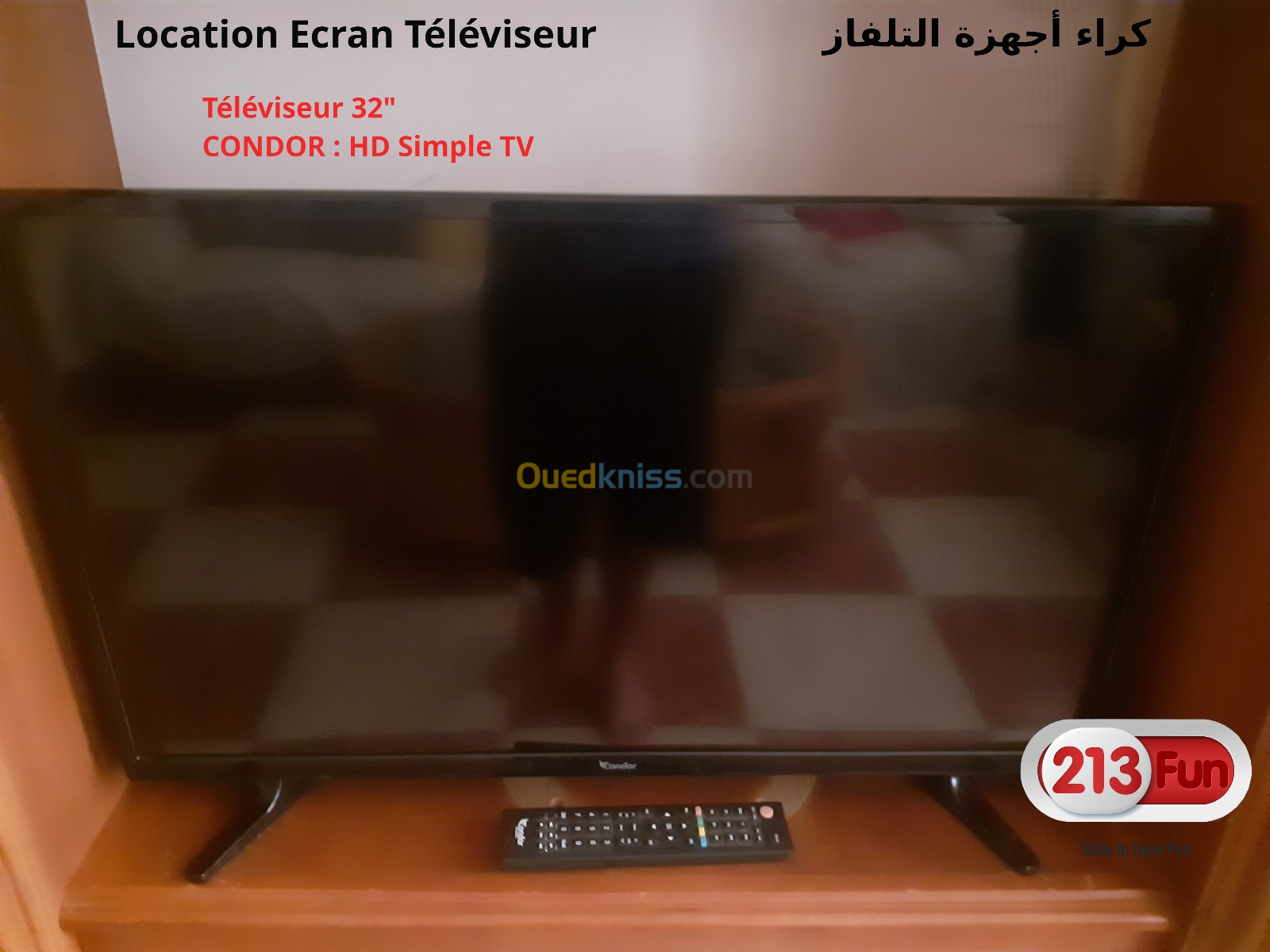 Location écrans Téléviseur, Télé , TV, SMART TV كراء أجهزة التلفاز