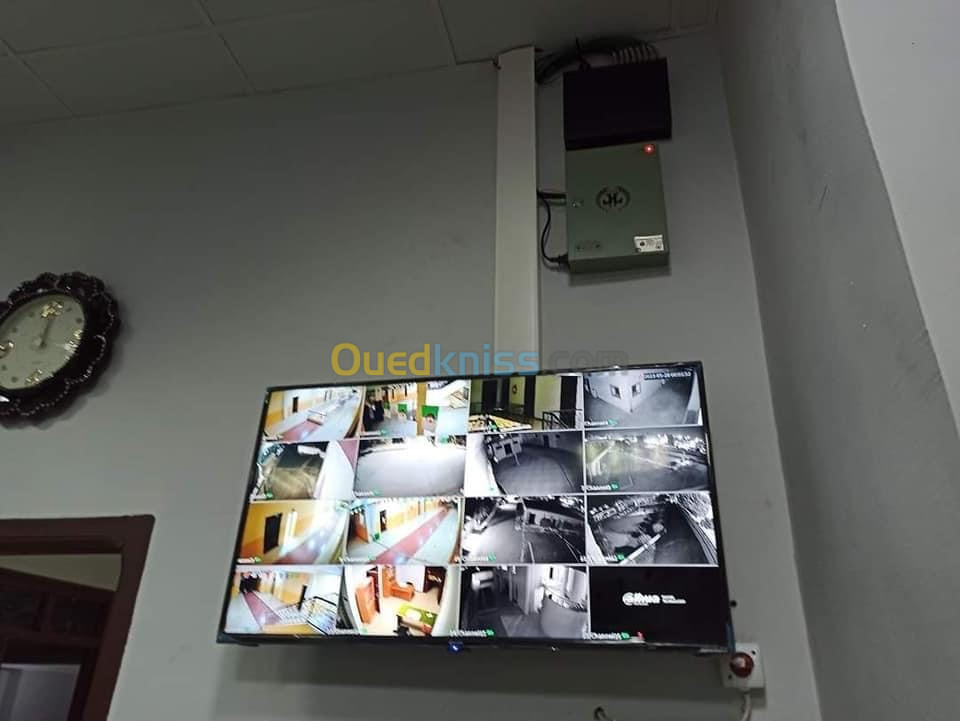 Installation caméra vidéo surveillance 