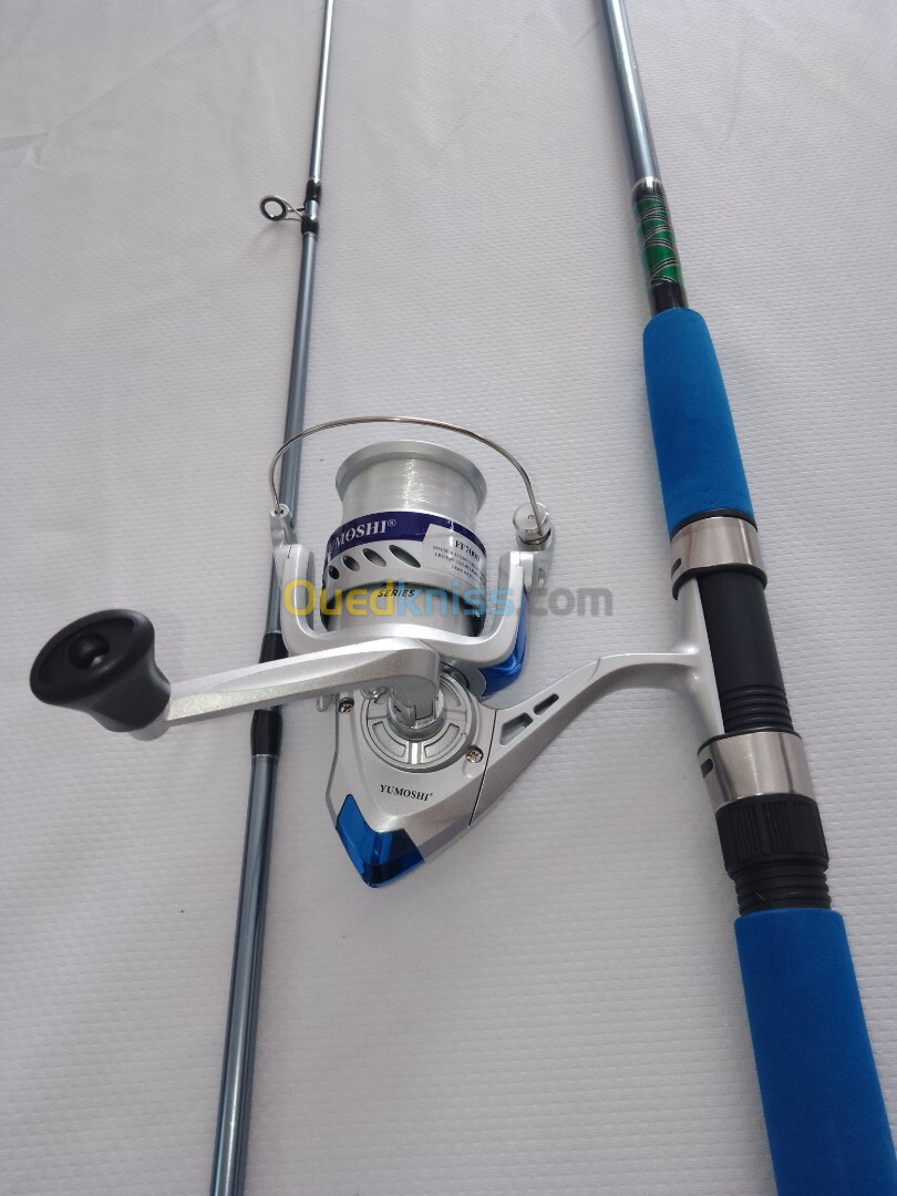 canne a pêche 2m70cm et moulinet ff7000