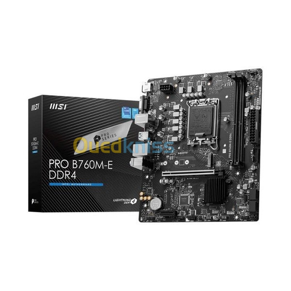 carte mère MSI PRO B760M-E DDR4