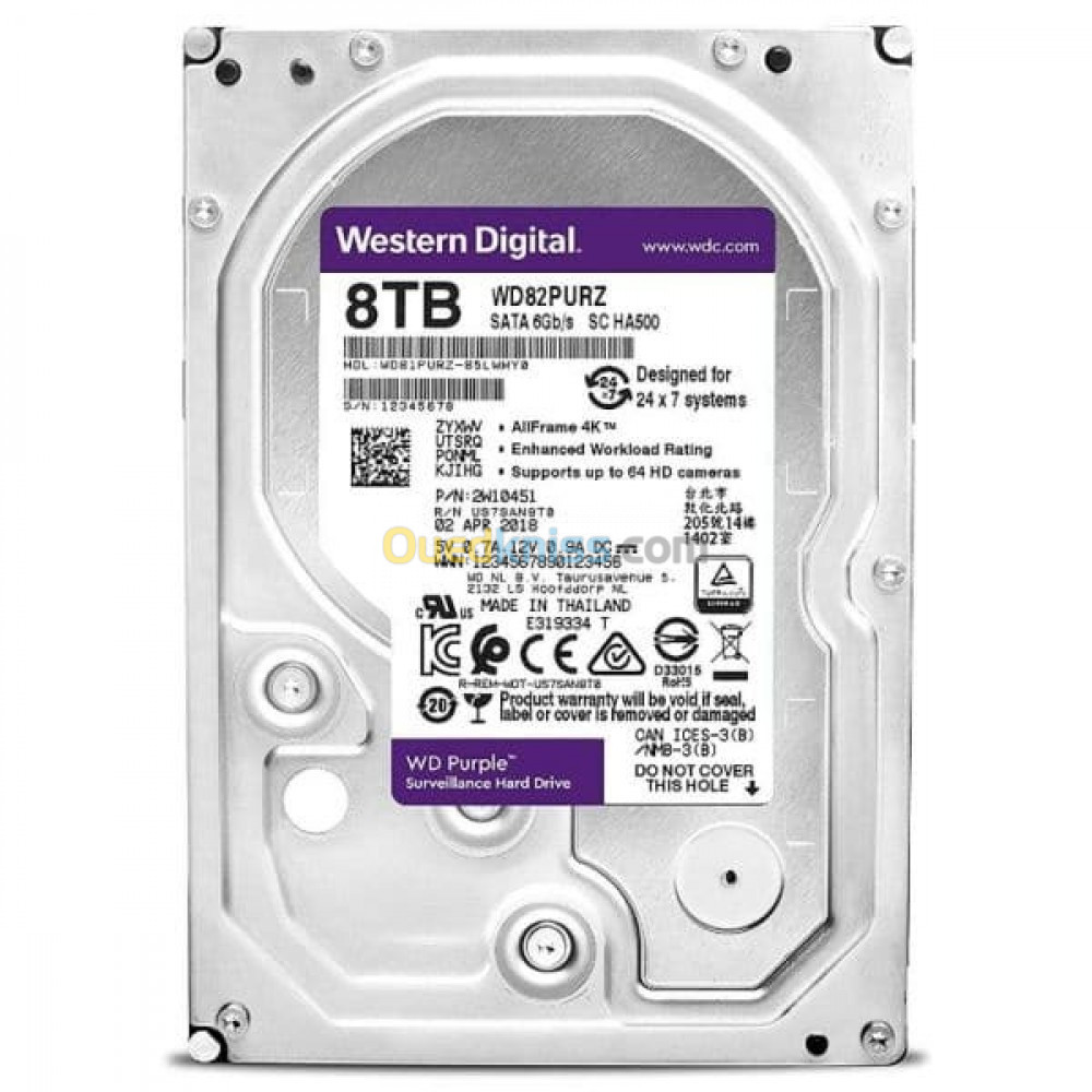 Western Digital WD 8 To Purple