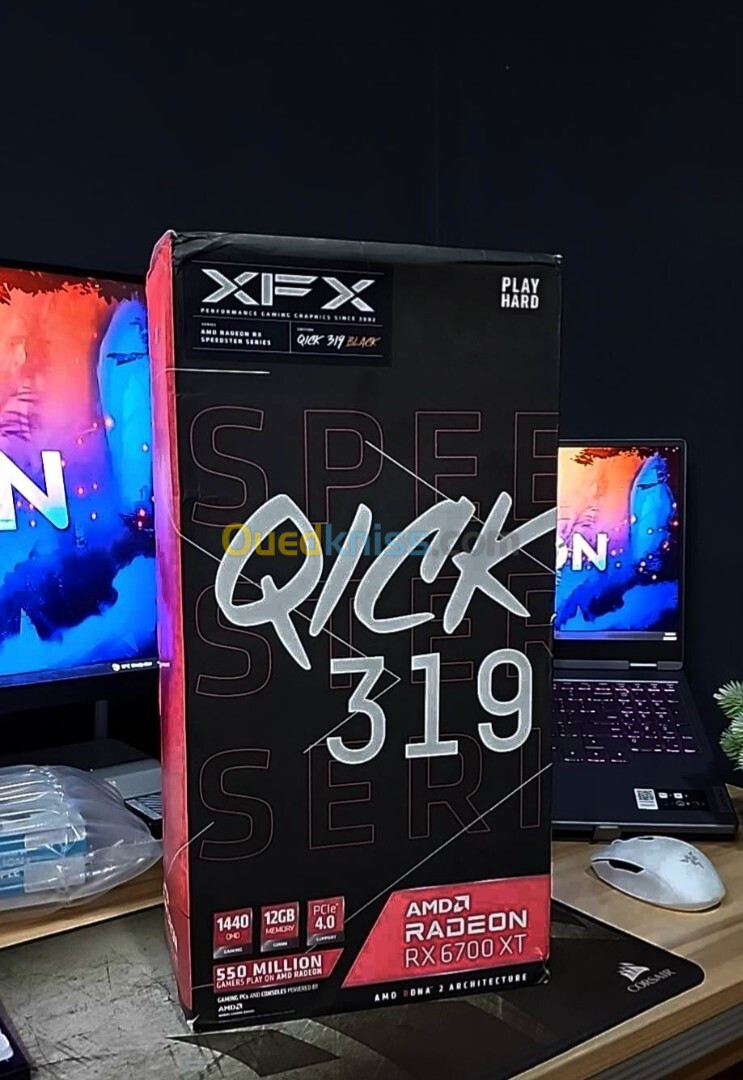 XFX RX 6700XT QICK 319 BLACK 