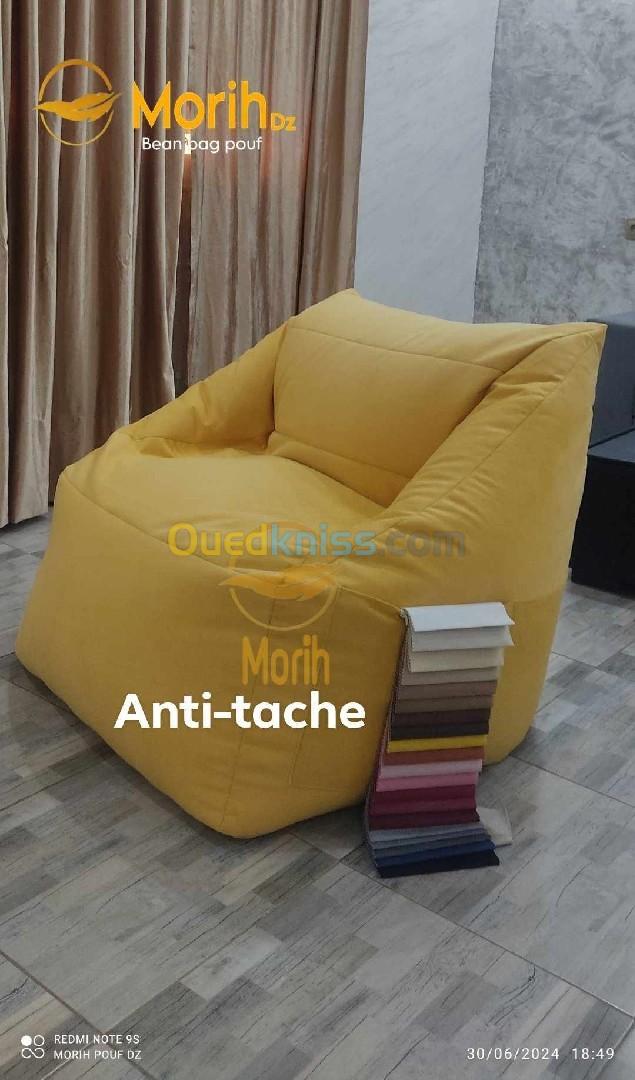 Beanbag fauteuil pouf