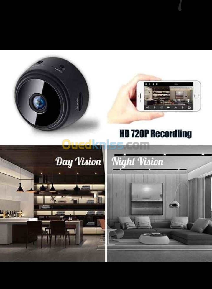 Mini caméra de surveillance sans fil