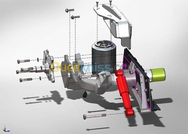 Études et Conception e Solidworks 3d 2d Et Dessin Industriel