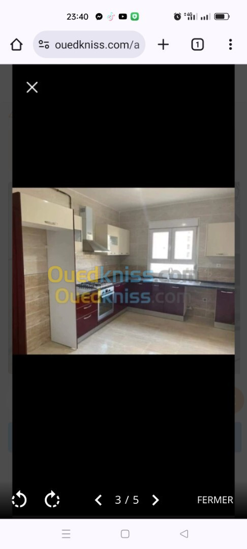 Location Appartement F04 Alger Mahelma