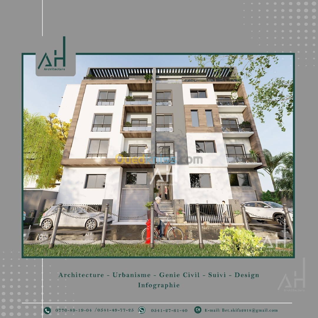 Architecte étude promotion immobilière, permis de construire, architecte agrée, promoteur,