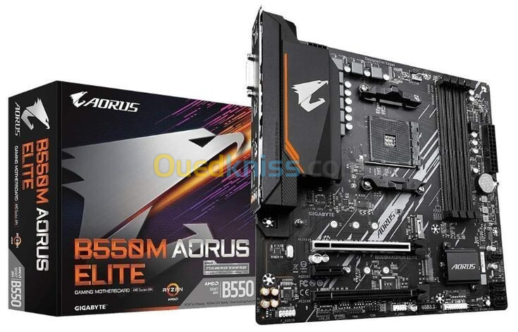 B550M AORUS ELITE + ryzen 5 5600x tray