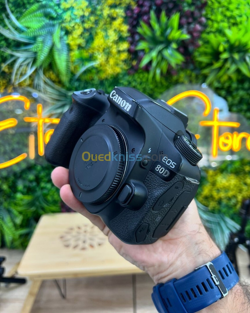 Canon 80D boitier nu en excellent état avec batterie et chargeur  Click : 40k