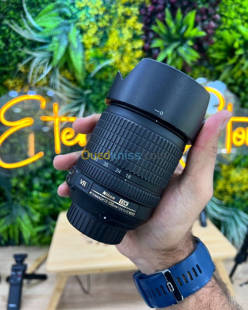 Nikon 18-105mm f/3.5-5.6 DX en excellent état