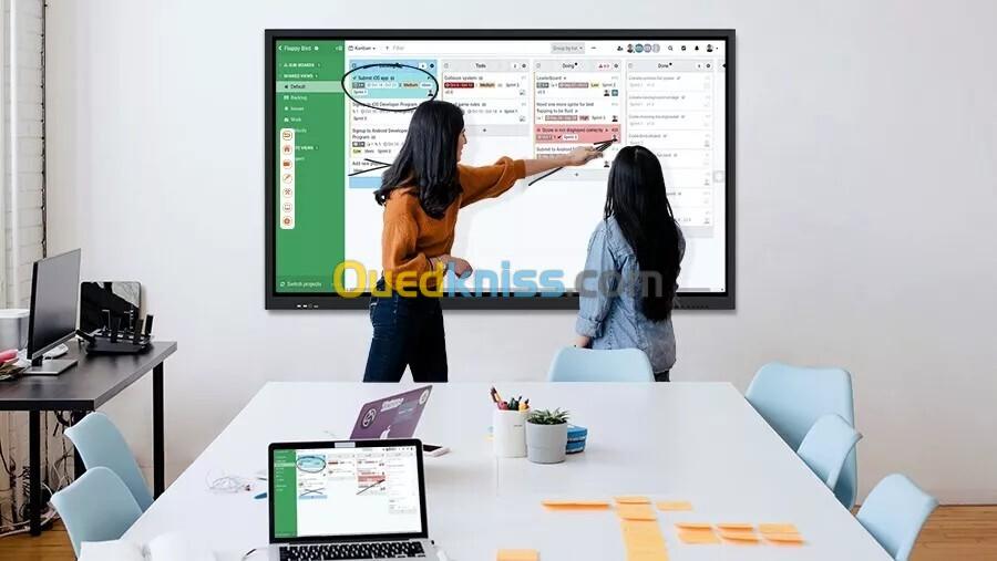 ECRAN IRIS A95 PRO INTERACTIF DISPLAY POUR CONFERENCE 65''