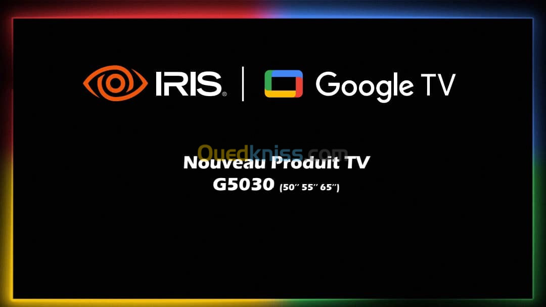 IRIS GOOGLE TV 50"G5030  4K UHD ANDROID 